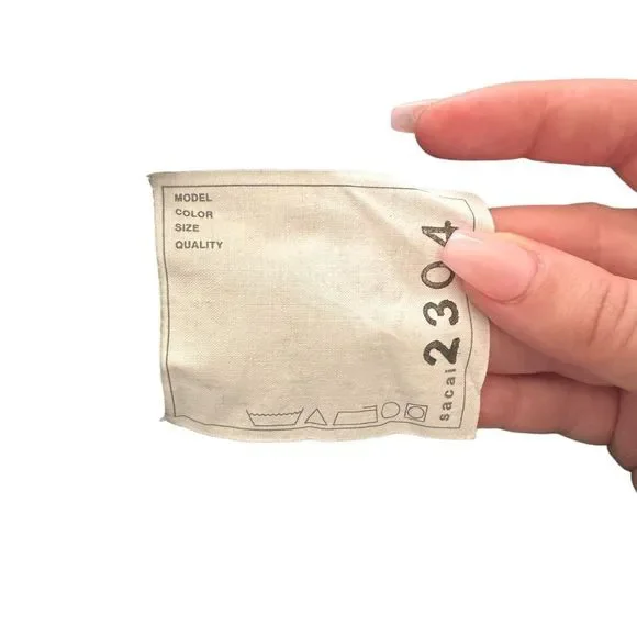 SACAI Wool Overlay Layered Skirt Sz 2 (M) - Picture 4 of 4